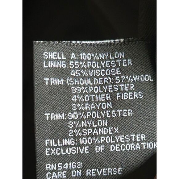 Vince Camuto Men’s Quilted Black/ Gray Puffer Vest L Tweed Outdoor Classic Casua - Picture 8 of 15